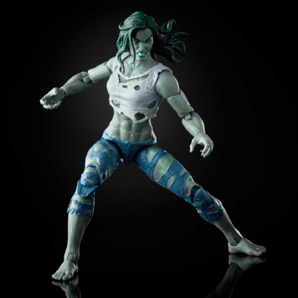 She-Hulk (Gray) - Hasbro (Marvel Legends) action figure collectible [Barcode 5010993655472] - Main Image 4