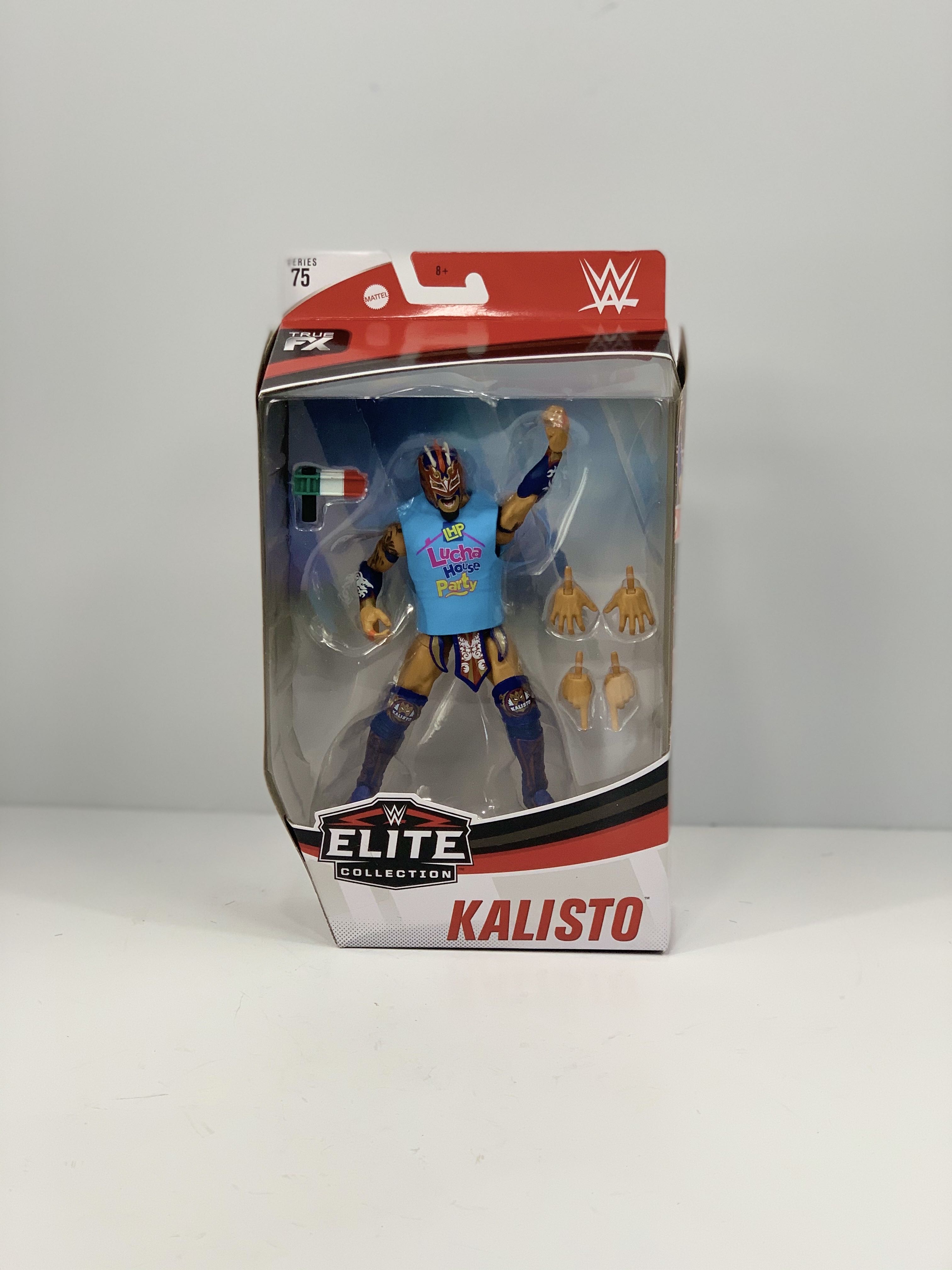 Kalisto - Mattel (WWE Elite Series #75) action figure collectible [Barcode 887961830323] - Main Image 2