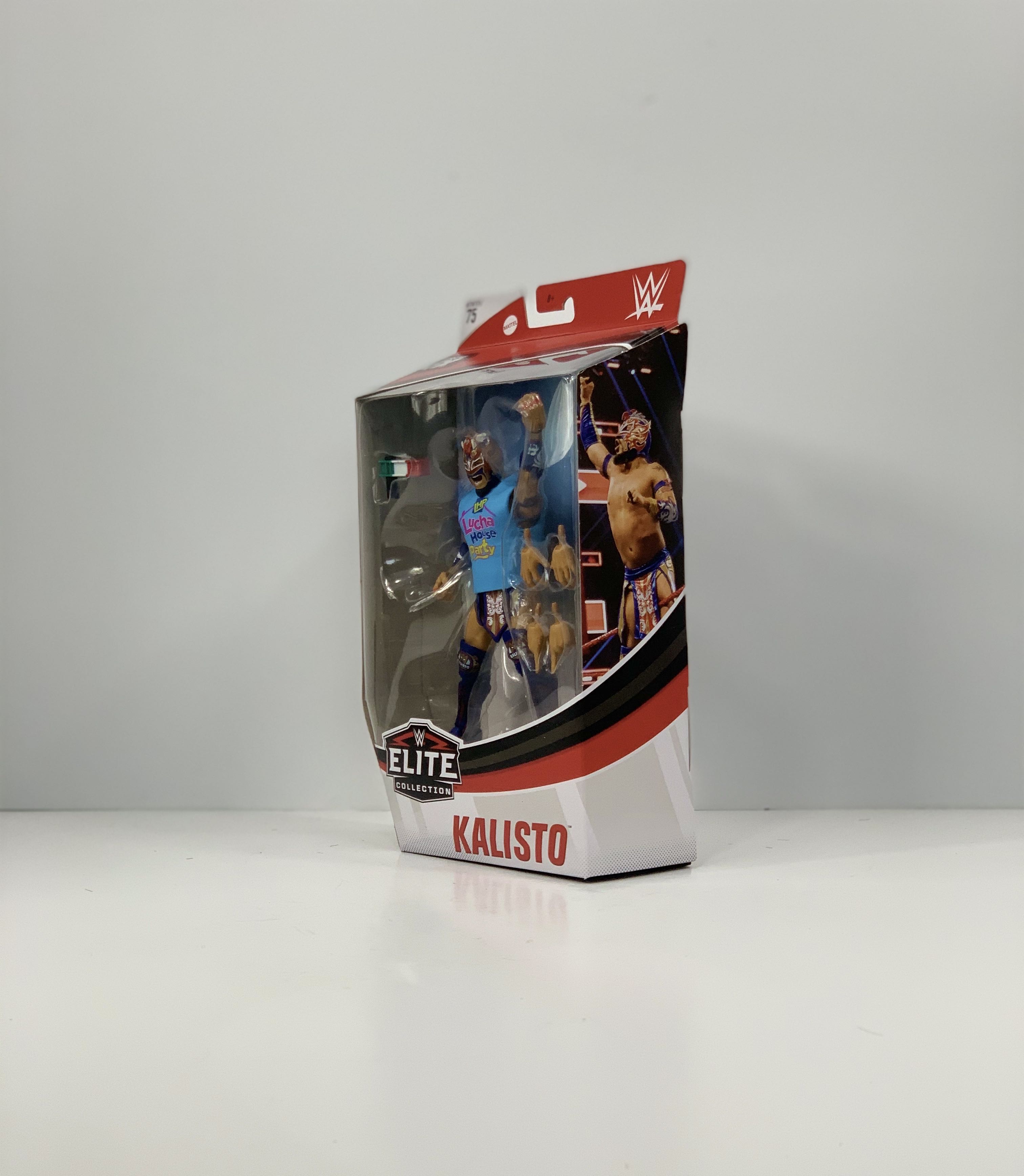 Kalisto - Mattel (WWE Elite Series #75) action figure collectible [Barcode 887961830323] - Main Image 3