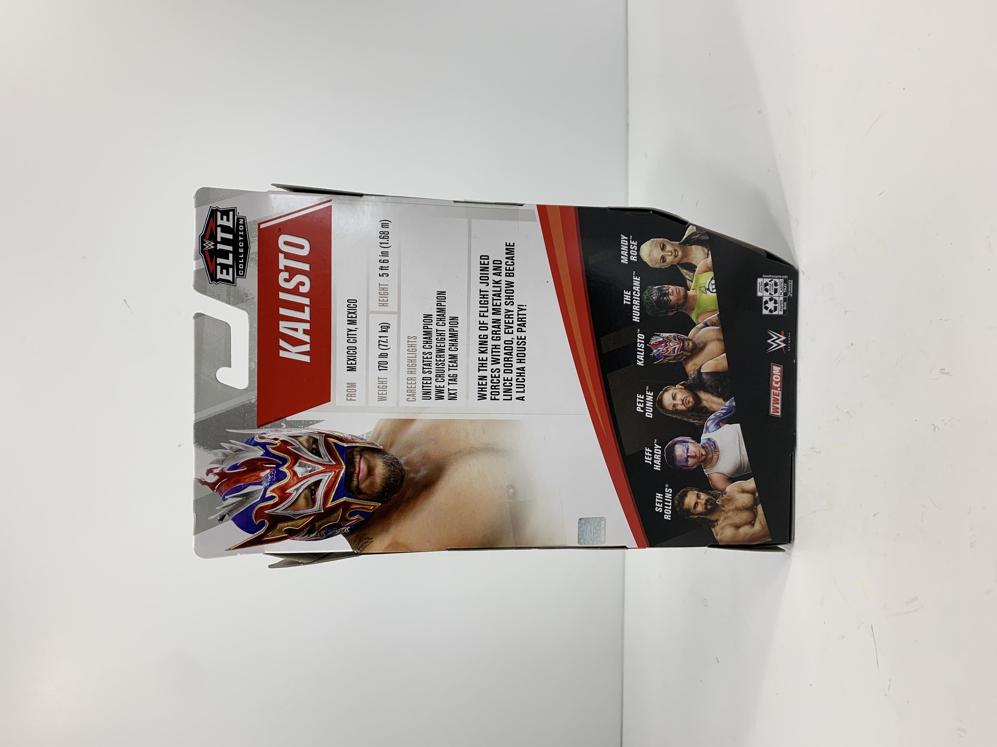 Kalisto - Mattel (WWE Elite Series #75) action figure collectible [Barcode 887961830323] - Main Image 4