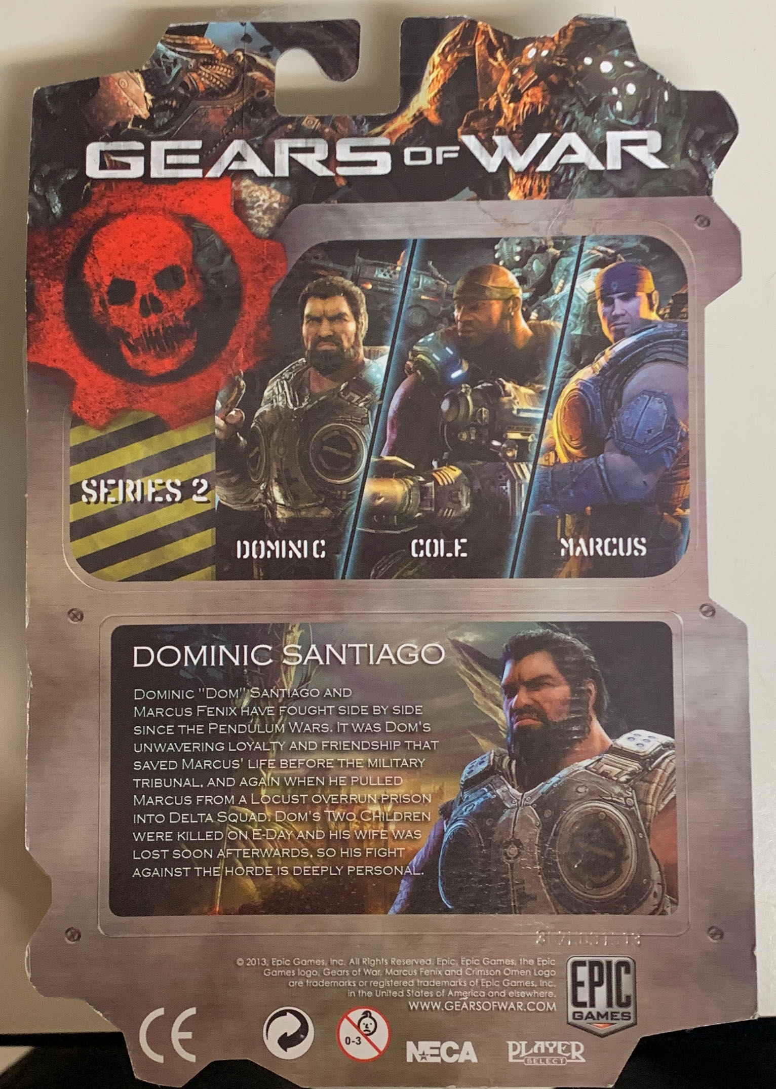 Dominic Santiago - Neca (Gears Of War) action figure collectible - Main Image 2