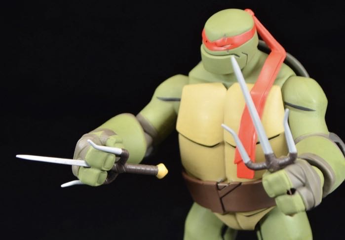 Batman VS TMNT - Robin & Raphael - DC Collectibles (Batman Vs The Teenage Mutant Ninja Turtles) action figure collectible [Barcode 761941355498] - Main Image 4