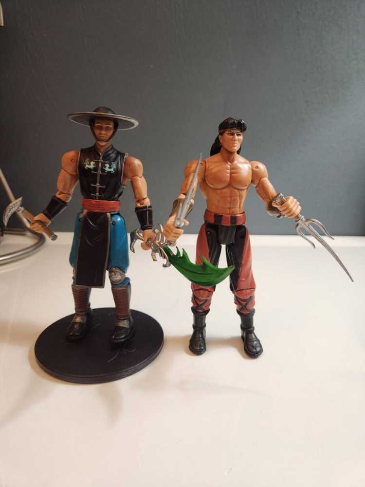 Jazwares Mortal Kombat Kung Lao & Liu Kang - Jazwares (Mortal Kombat) action figure collectible [Barcode 031719900640] - Main Image 4