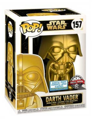 Darth Vader (Star Wars) 157 Lucca 2019 Comics And Games Limited Edition/ Special Edition - Funko Pop (Star Wars) action figure collectible [Barcode 889698430159] - Main Image 2