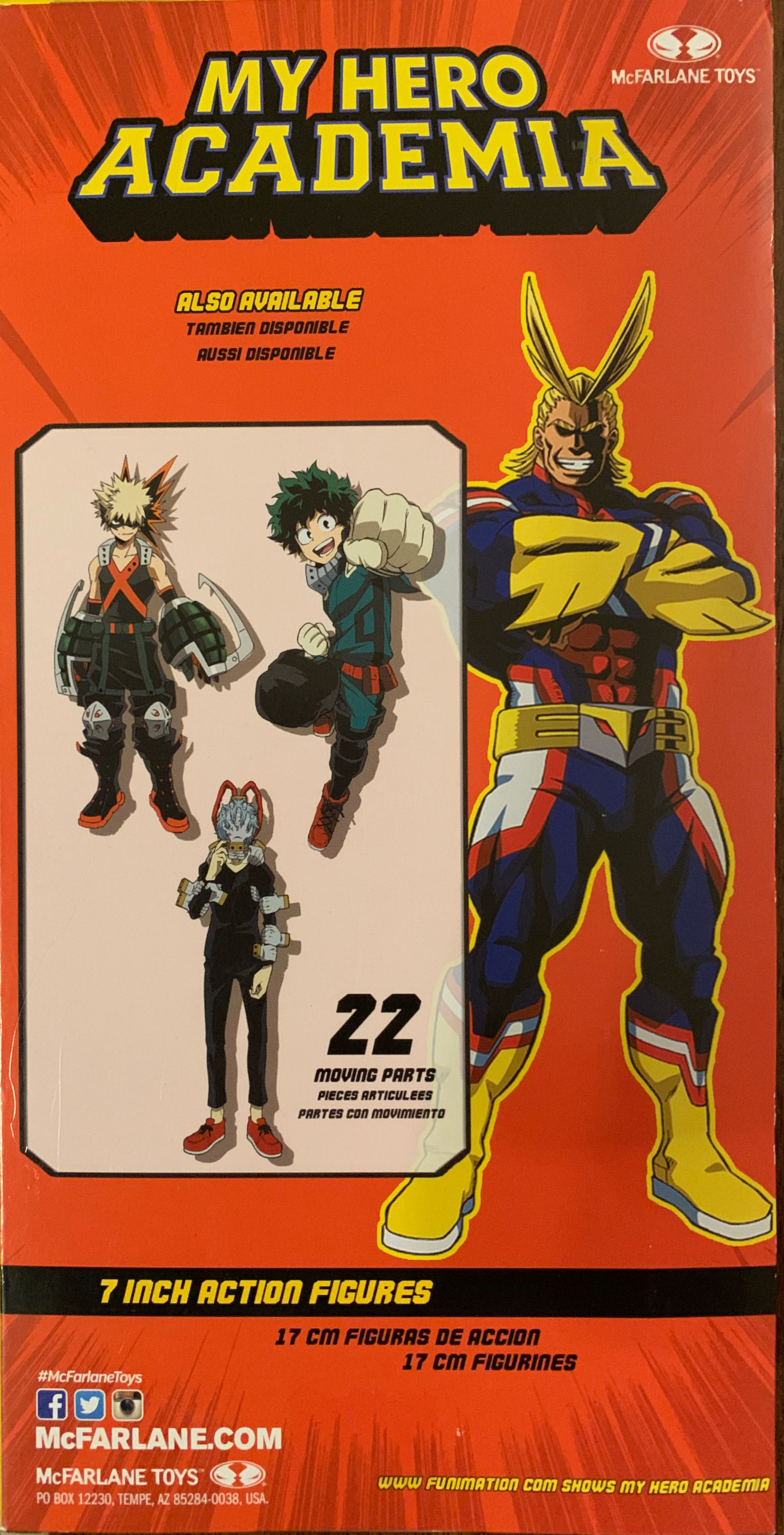 My Hero Academia : All Might - McFarlane Toys (My Hero Academia) action figure collectible [Barcode 787926108132] - Main Image 2