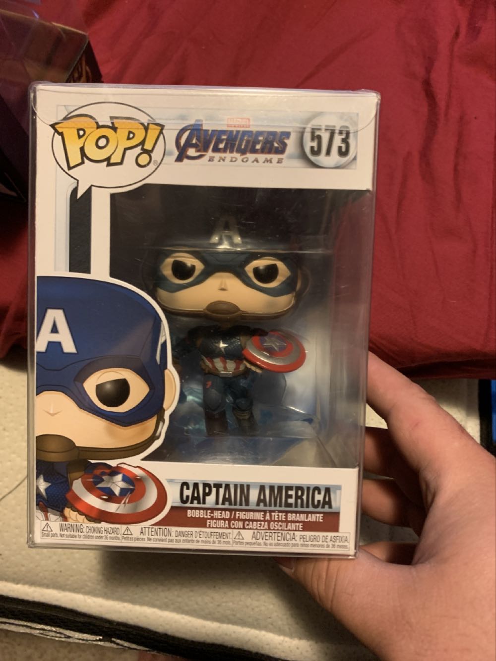 Captain America - Funko (Avengers: Endgame) action figure collectible [Barcode 889698451376] - Main Image 2