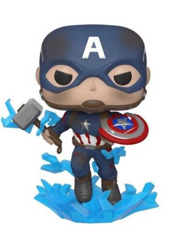 Captain America - Funko (Avengers: Endgame) action figure collectible [Barcode 889698451376] - Main Image 3