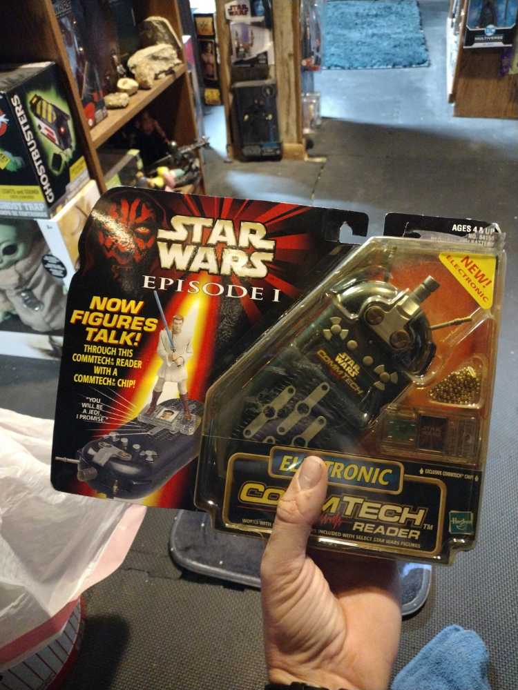 Electronic CommTech Reader - Hasbro (star wars episode 1 the Phantom Menace) action figure collectible [Barcode 076281841519] - Main Image 3