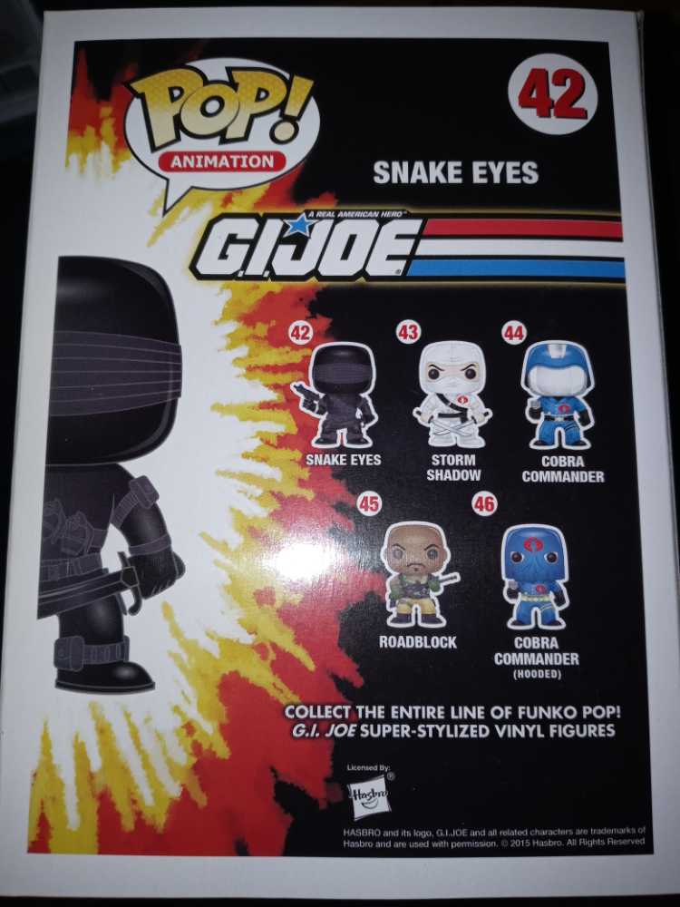 Funko GI Joe: Snake Eyes - Funko (G.I. Joe) (G. I. JOE) action figure collectible [Barcode 849803061340] - Main Image 2