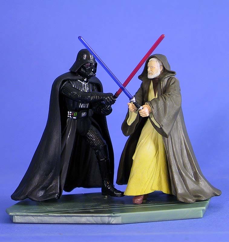 Boxset Figure. Obi-Wan Kenobi & Darth Vader (Final Duel) - Hasbro (Multipack) action figure collectible [Barcode 076930846711] - Main Image 4