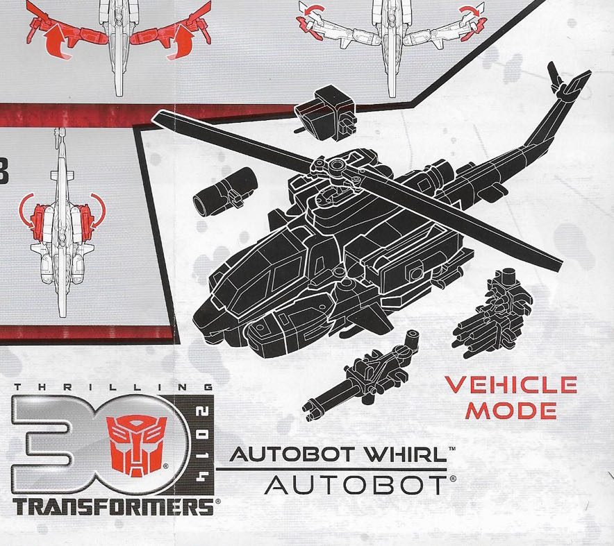 Transformers: Whirl - Hasbro/Canada (Transformers Generations: Thrilling 30) action figure collectible - Main Image 2