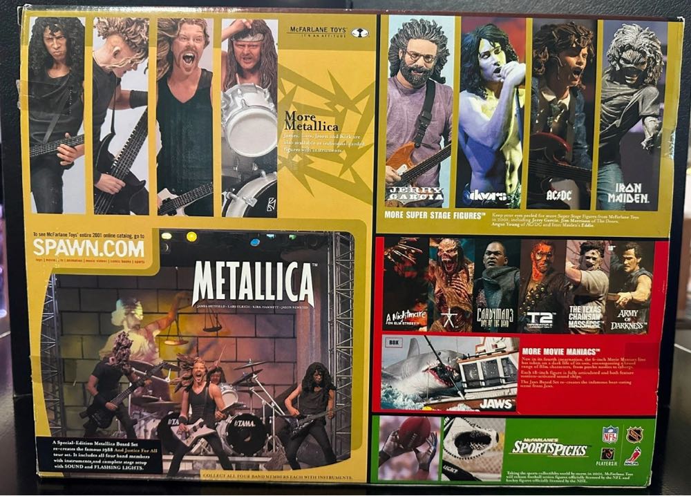 Metallica: Harvester Of Sorrow - McFarlane Toys action figure collectible [Barcode 787926121704] - Main Image 2