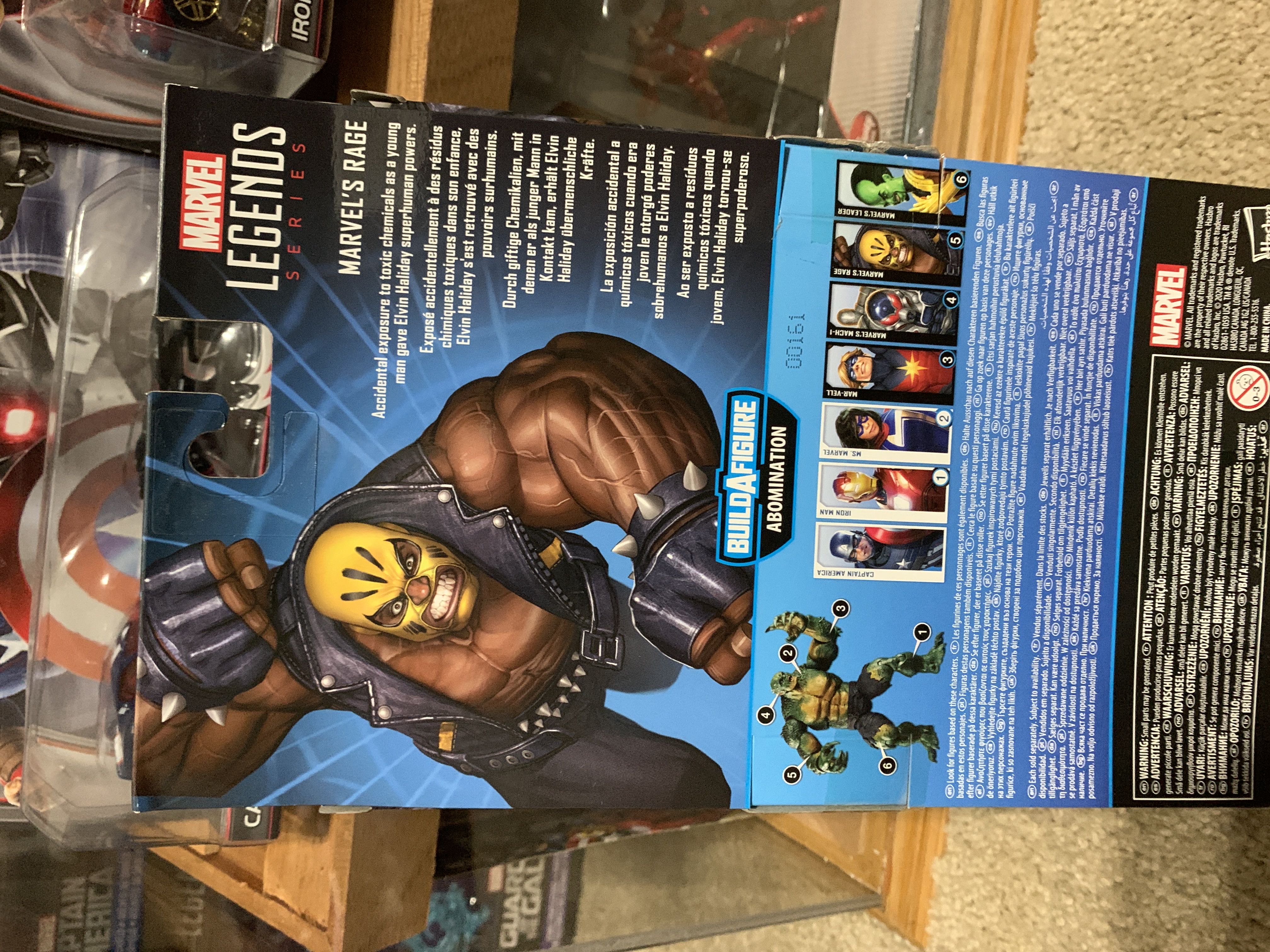 Rage - Hasbro (Legends Series) action figure collectible [Barcode 5010993705566] - Main Image 2