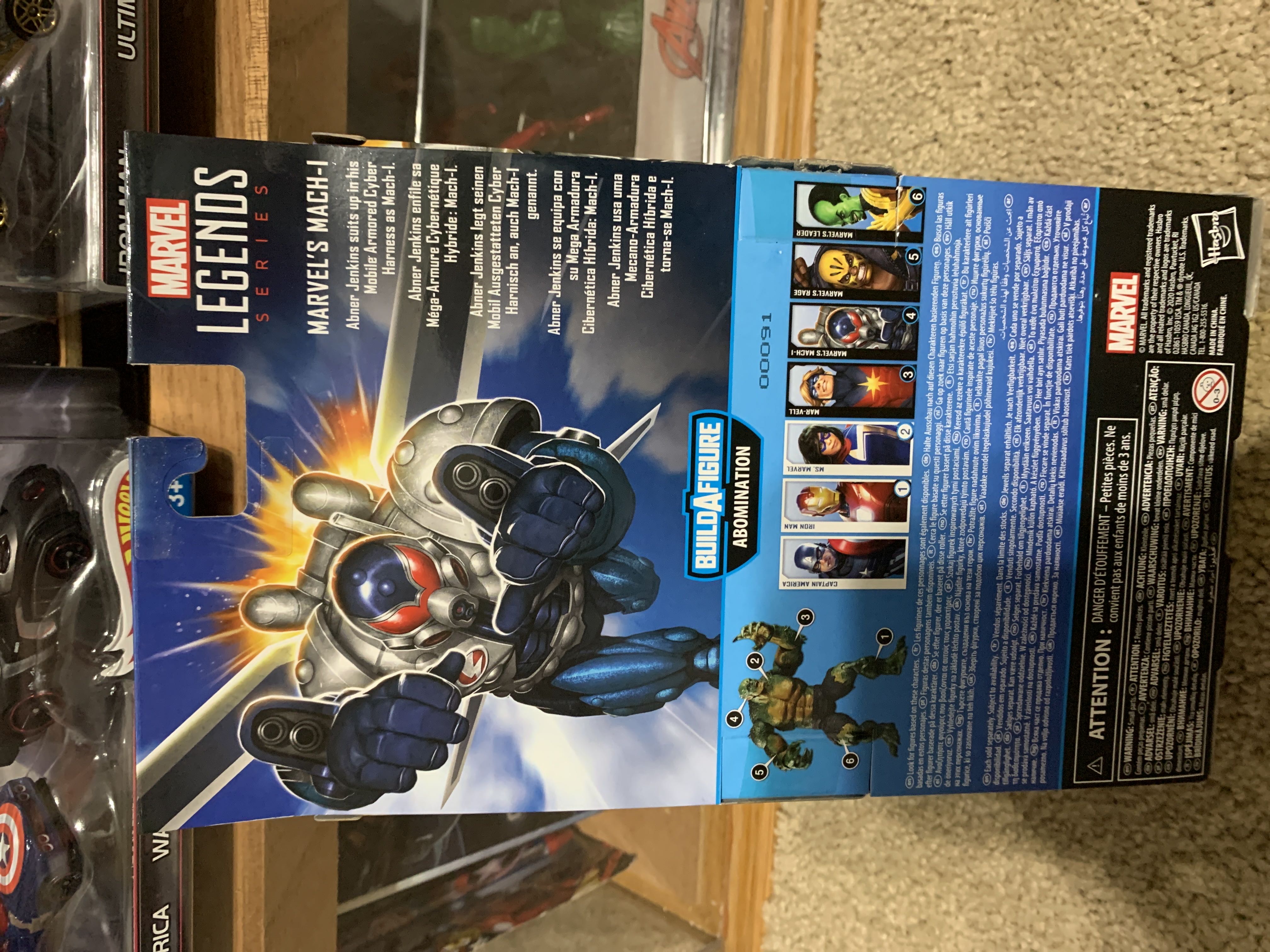 Mach-1 - Hasbro (Marvel Legends - (BAF - Abomination Game)) action figure collectible [Barcode 5010993705528] - Main Image 2