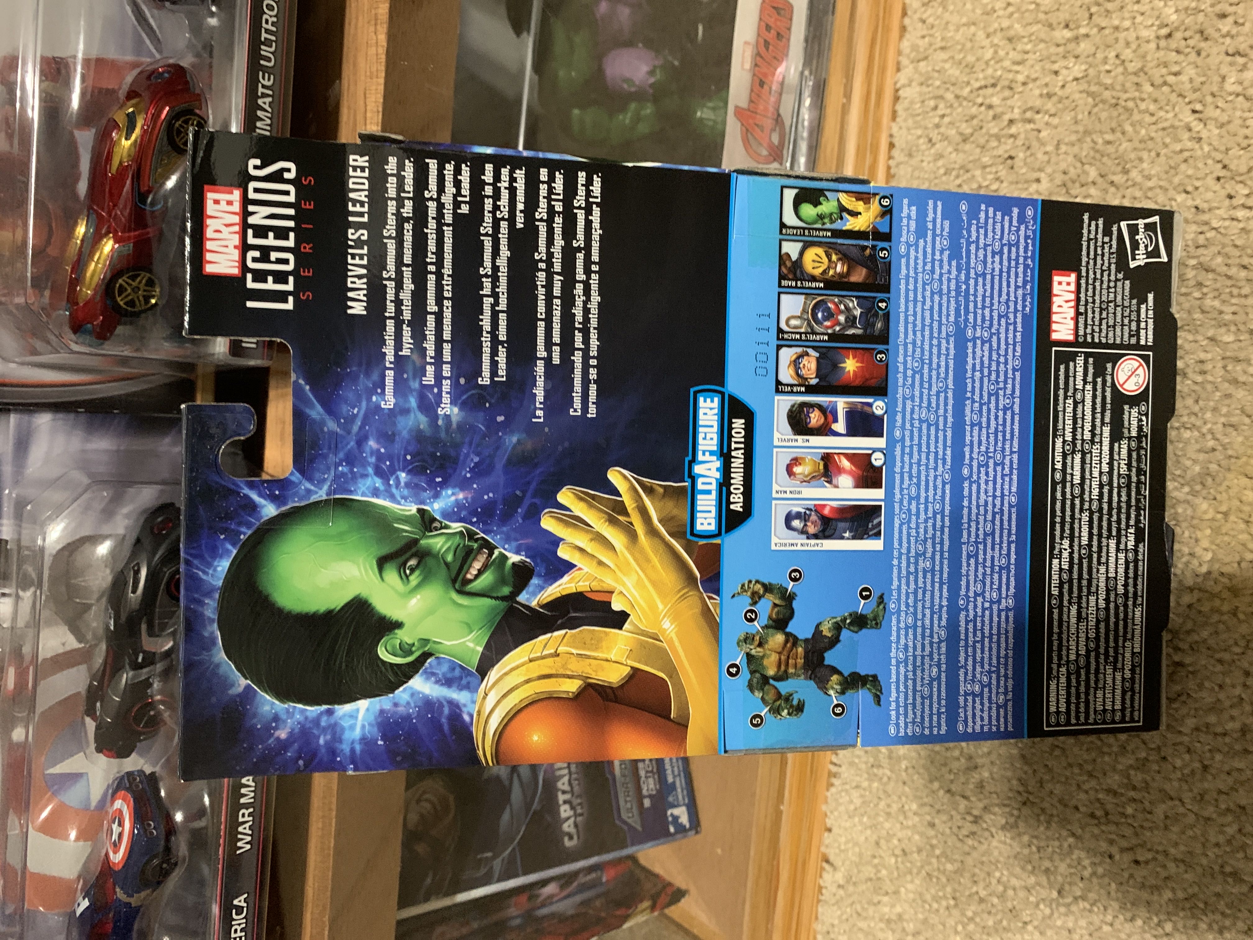 ML Marvel Legends Leader BAF Abomination - Hasbro (Marvel Legends - (BAF - Abomination Game)) action figure collectible [Barcode 5010993705542] - Main Image 2