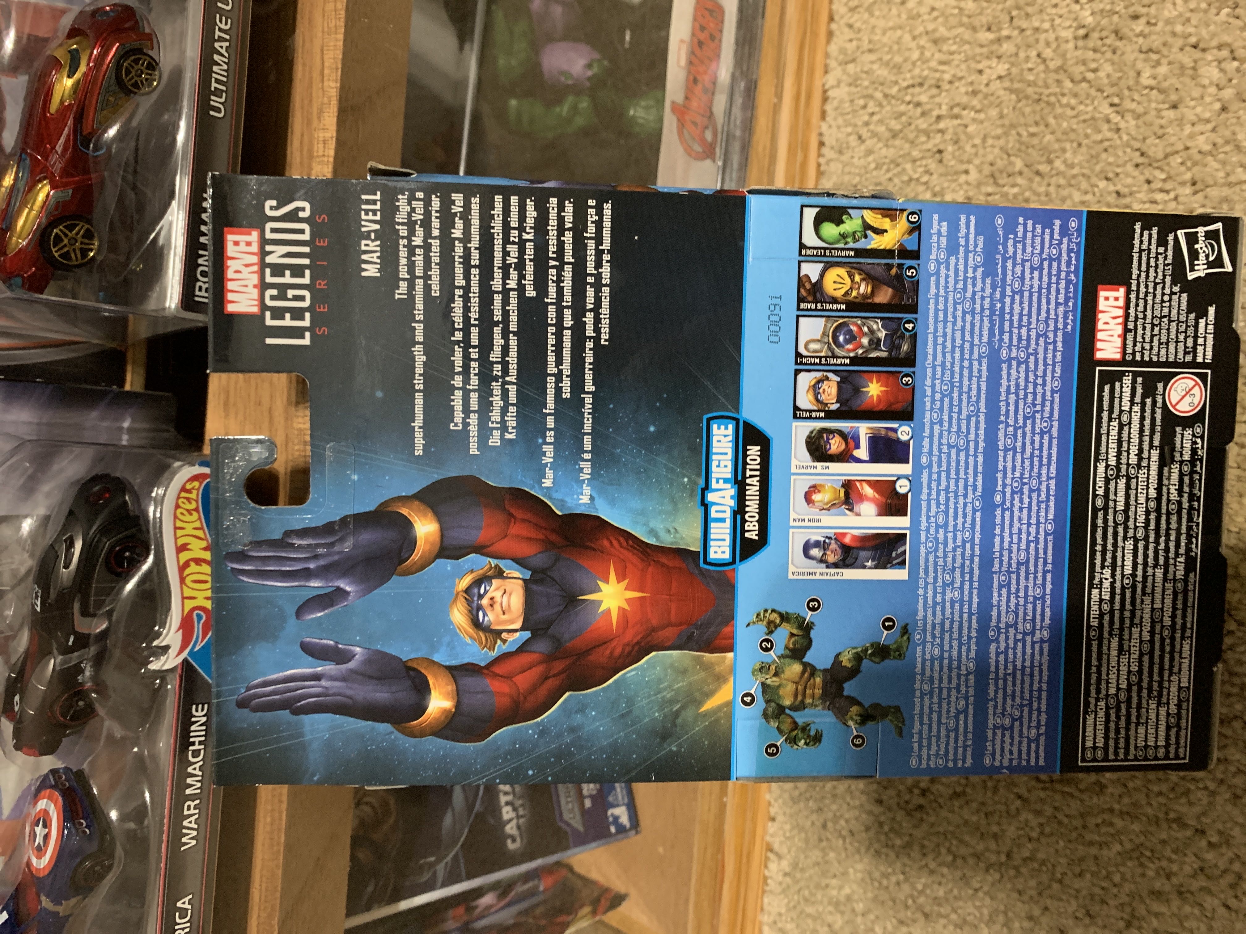 Mar-Vell (Abomination Game) - Hasbro (Marvel Legends (BAF - Abomination Game)) action figure collectible [Barcode 5010993705559] - Main Image 2