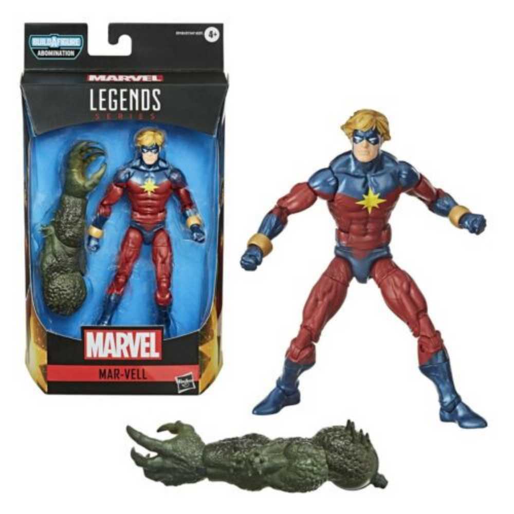 Mar-Vell (Abomination Game) - Hasbro (Marvel Legends (BAF - Abomination Game)) action figure collectible [Barcode 5010993705559] - Main Image 4