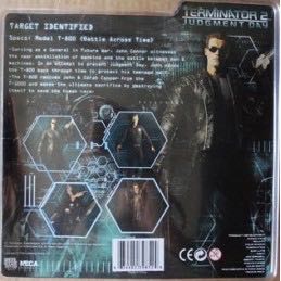 NECA “T-800” Battle Across Time - Terminator 2: Judgement Day - Neca (Terminator 2: Judgement Day) action figure collectible [Barcode 634482398524] - Main Image 2