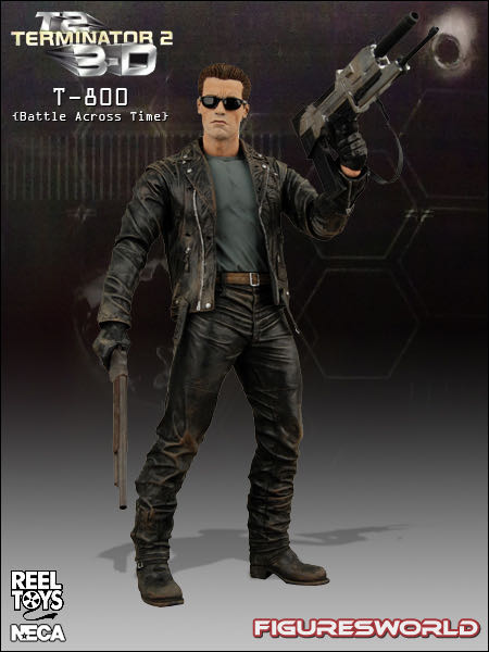NECA “T-800” Battle Across Time - Terminator 2: Judgement Day - Neca (Terminator 2: Judgement Day) action figure collectible [Barcode 634482398524] - Main Image 3