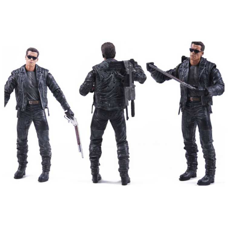 NECA “T-800” Battle Across Time - Terminator 2: Judgement Day - Neca (Terminator 2: Judgement Day) action figure collectible [Barcode 634482398524] - Main Image 4