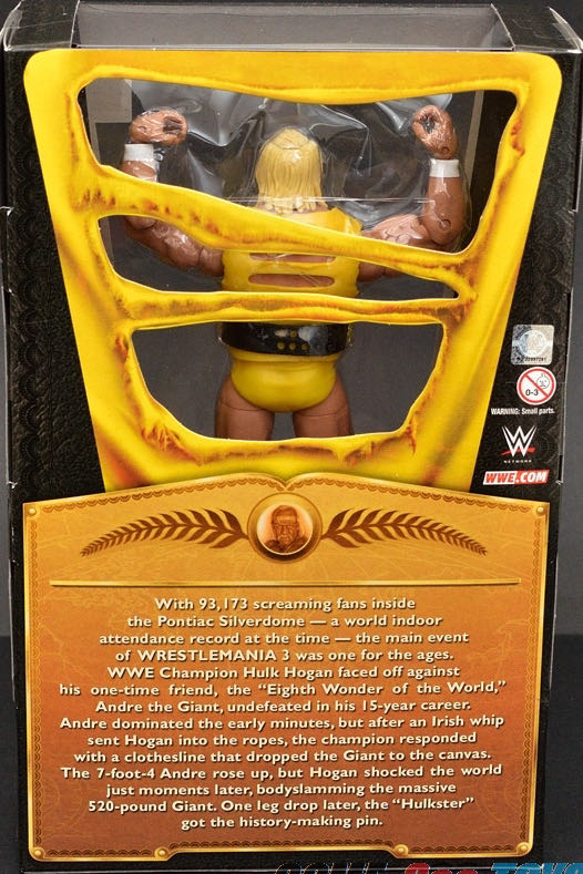 Hulk Hogan - Mattel Wwe (WWE Defining Moments) action figure collectible - Main Image 4