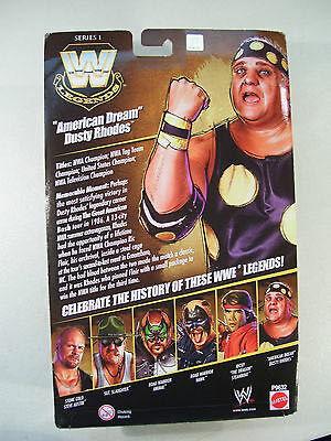 Dusty Rhodes - Mattel Wwe (WWE Legends Series 1) action figure collectible - Main Image 2