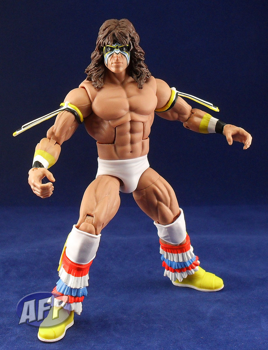 Ultimate Warrior - Mattel Wwe (WWE Legends Series 4) action figure collectible - Main Image 3