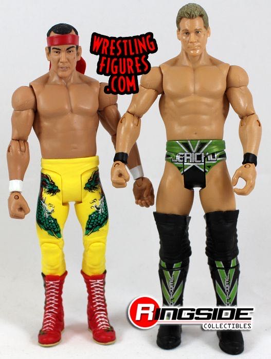 Ricky “The Dragon” Steamboat vs. Chris Jericho - Mattel Wwe (WWE Battle Pack Series #5) action figure collectible - Main Image 3