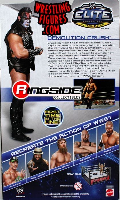Demolition Crush - Mattel Wwe (WWE Elite Collection 28) action figure collectible - Main Image 4