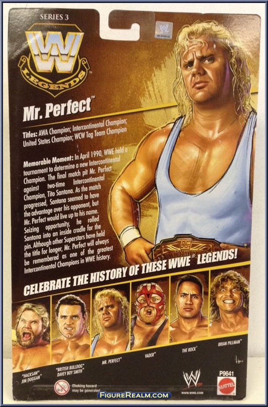 Mr. Perfect - Mattel Wwe (WWE Legends Series 3) action figure collectible - Main Image 2