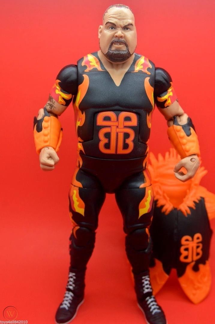 Bam Bam Bigelow - Mattel Wwe (WWE Legends Series 5) action figure collectible - Main Image 3