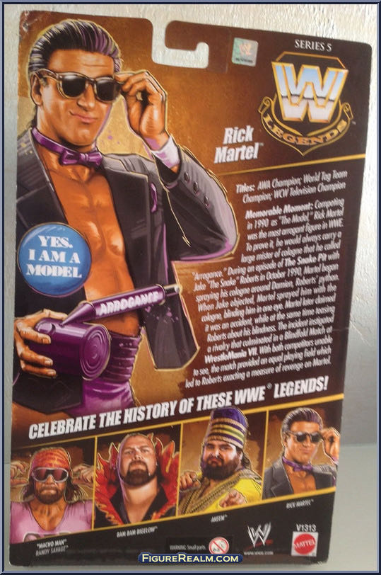 Rick “The Model” Martel - Jakks Classic Superstars - Jakks Pacific (Wwe Wrestling) action figure collectible - Main Image 2