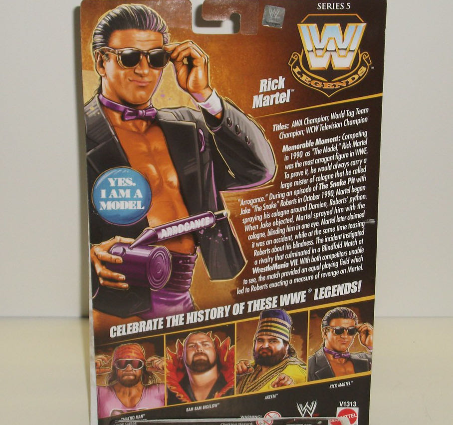 Rick “The Model” Martel - Jakks Classic Superstars - Jakks Pacific (Wwe Wrestling) action figure collectible - Main Image 4