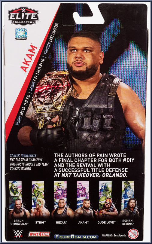 Akeem - Mattel WWE (WWE Legends Series 5) action figure collectible - Main Image 4