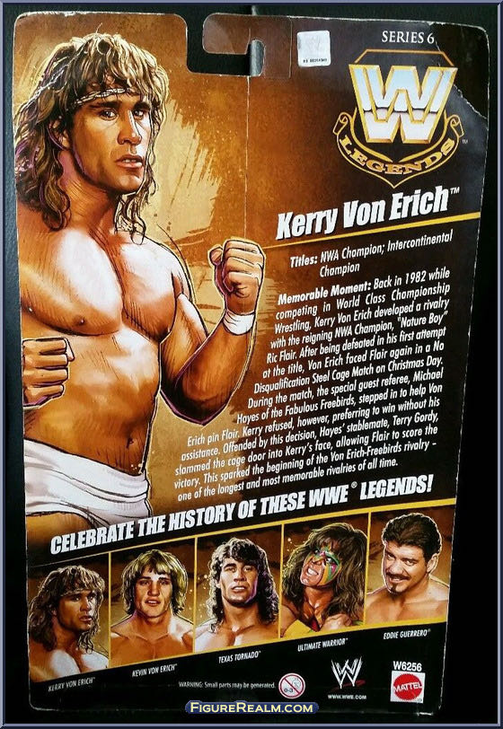 Kerry Von Erich - Mattel Wwe (WWE Legends Series 6) action figure collectible - Main Image 2