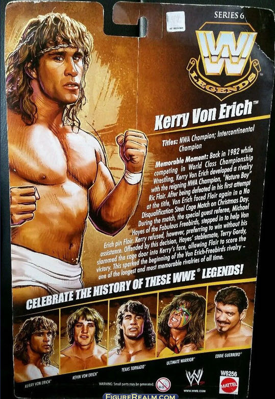 Kerry Von Erich - Mattel Wwe (WWE Legends Series 6) action figure collectible - Main Image 4