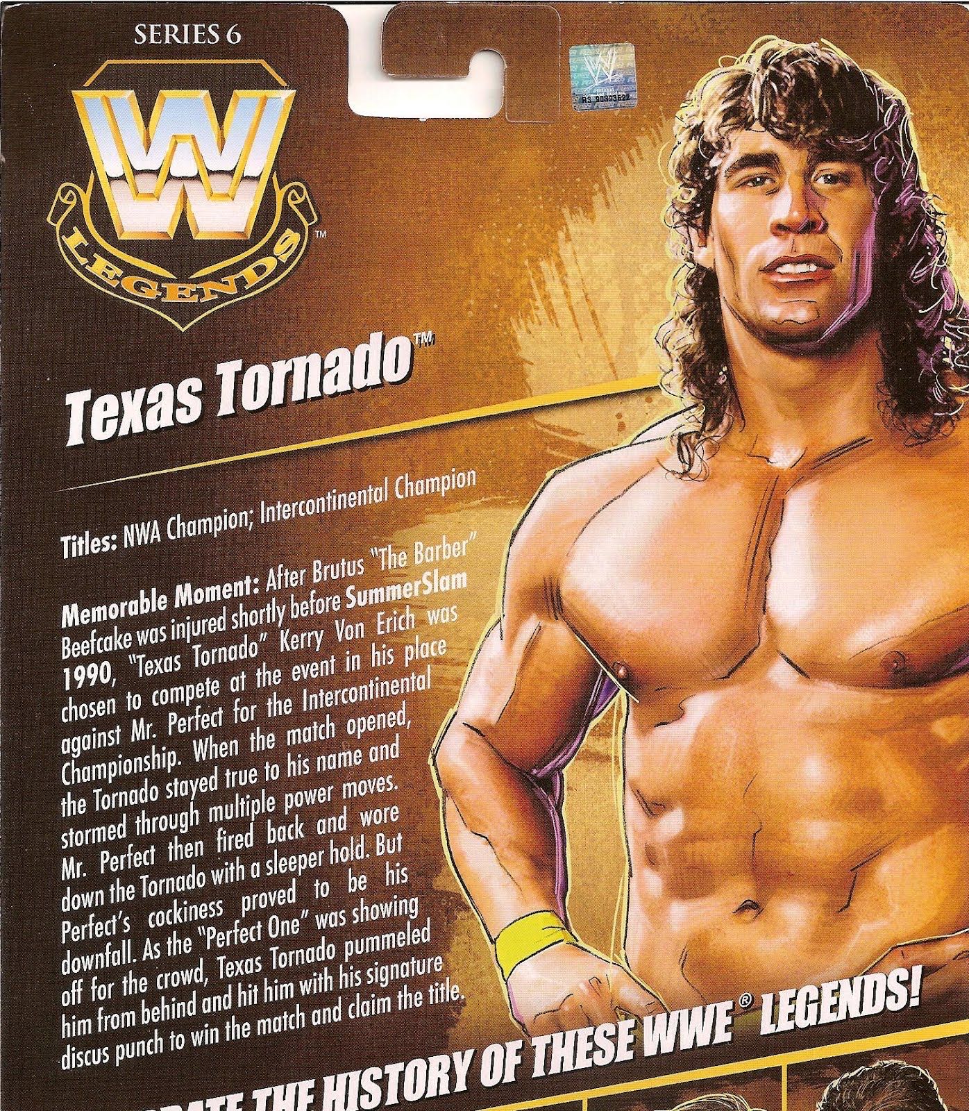 Texas Tornado - Mattel Wwe (WWE Legends Series 6) action figure collectible - Main Image 4