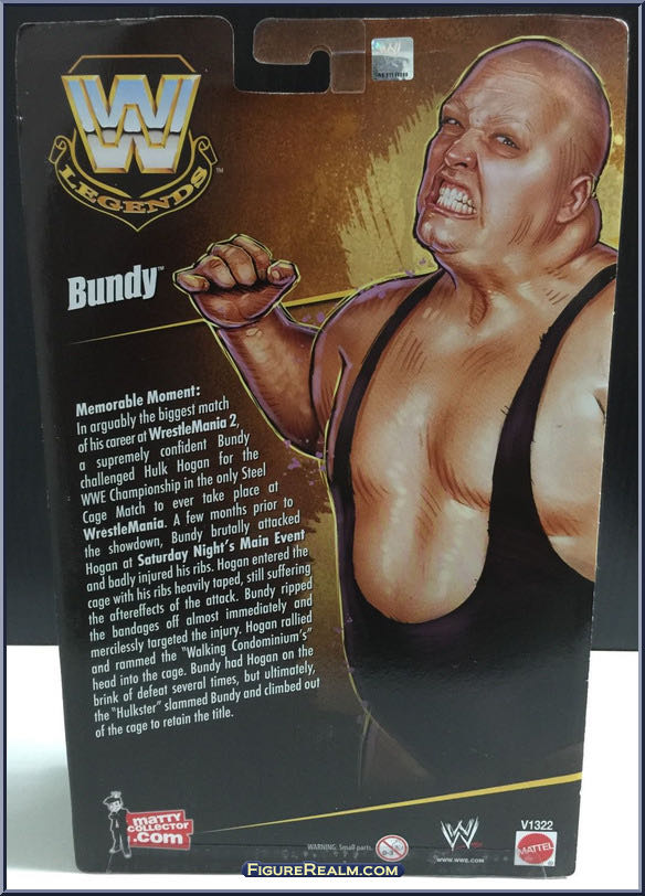 King Kong Bundy - Mattel Wwe (WWE Legends) action figure collectible - Main Image 2
