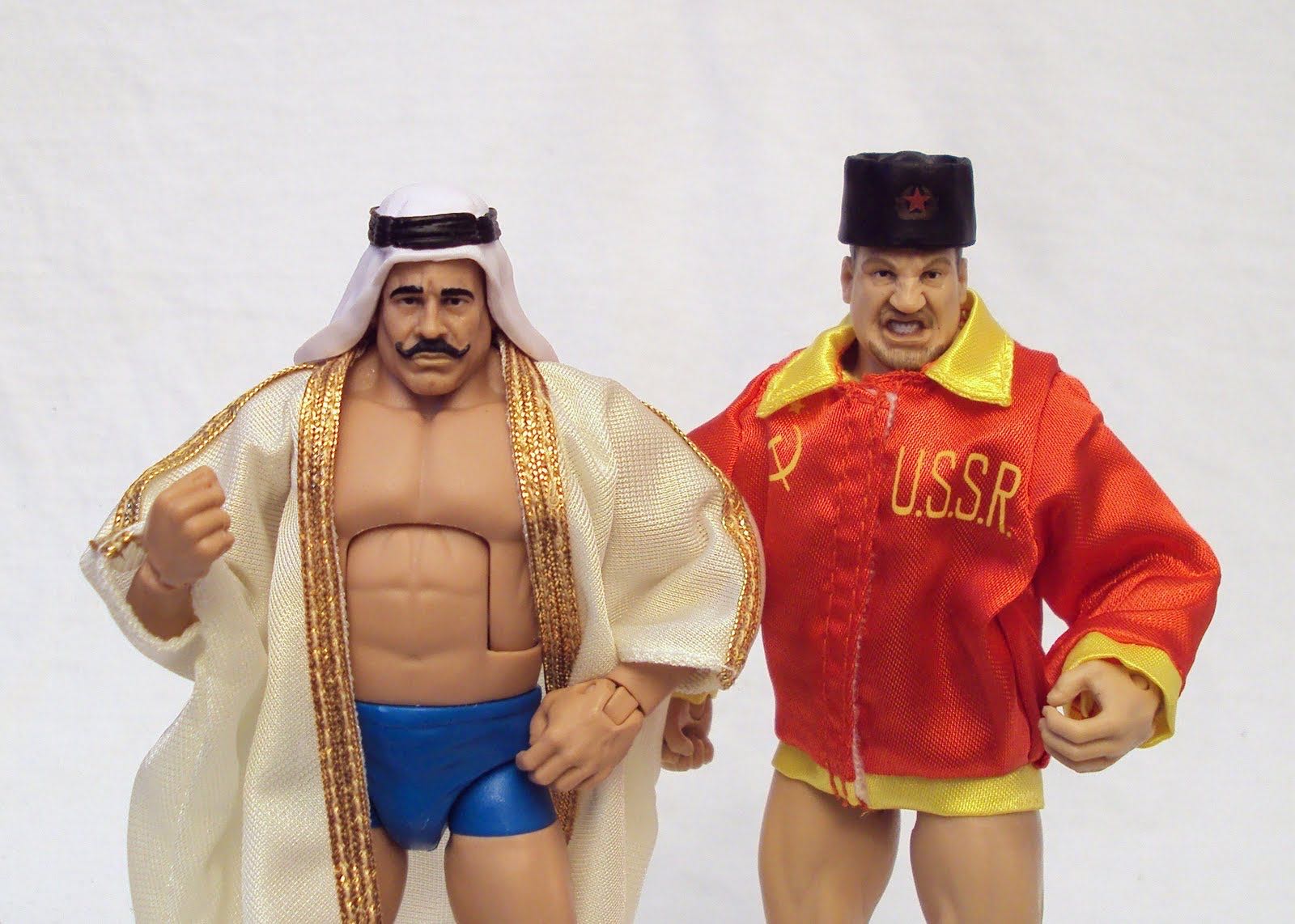 Iron Sheik & Nikolai Volkoff - Mattel Wwe (WWE Legends 2-Packs) action figure collectible - Main Image 3