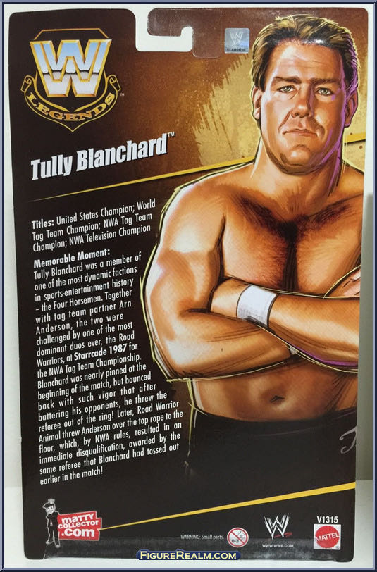 Tully Blanchard - Mattel Wwe (WWE Legends) action figure collectible - Main Image 2