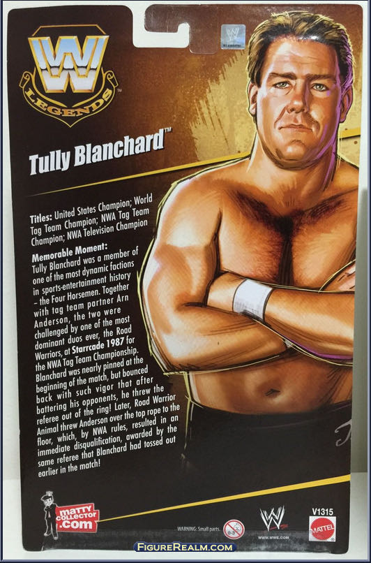 Tully Blanchard - Mattel Wwe (WWE Legends) action figure collectible - Main Image 4