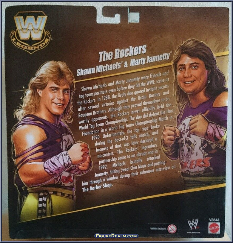 The Rockers - Elite Series 2 Pack - Mattel Wwe (Wwe Elite) action figure collectible - Main Image 2