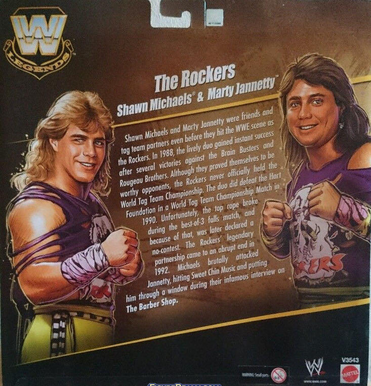 The Rockers - Elite Series 2 Pack - Mattel Wwe (Wwe Elite) action figure collectible - Main Image 4