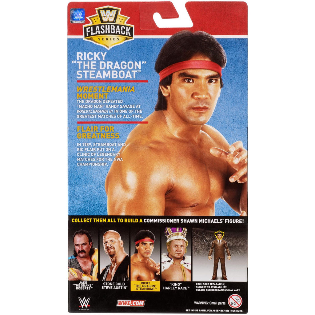 Ricky “The Dragon” Steamboat - Mattel Wwe (WWE Flashback Series) action figure collectible - Main Image 2