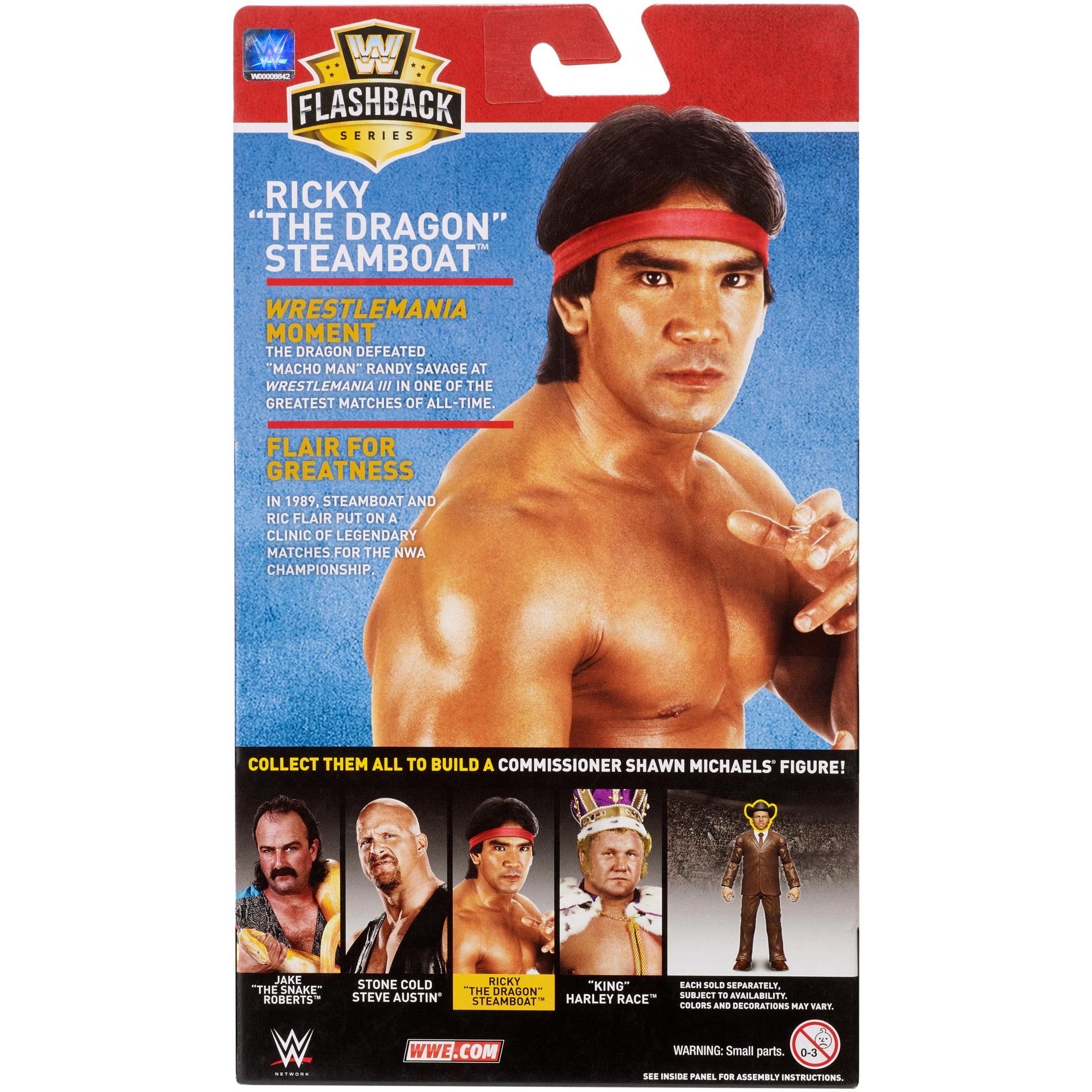 Ricky “The Dragon” Steamboat - Mattel Wwe (WWE Flashback Series) action figure collectible - Main Image 4