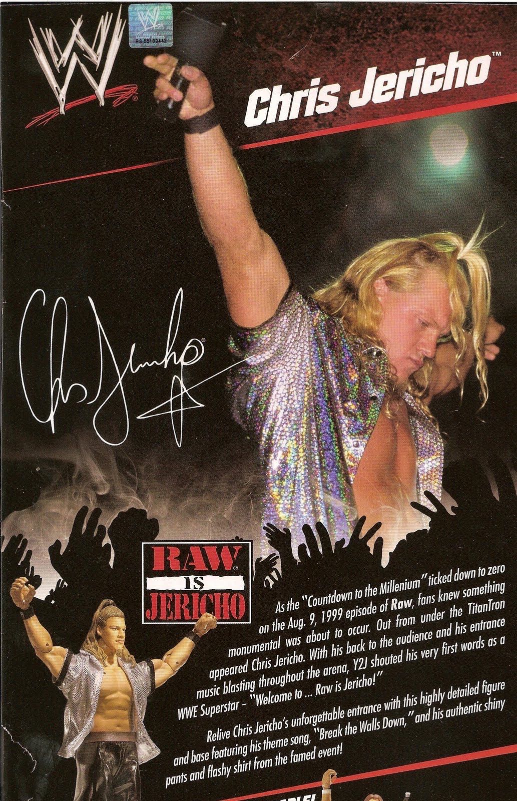 Chris Jericho - Mattel Wwe (WWE Entrance Greats) action figure collectible - Main Image 4