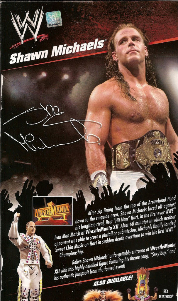 Shawn Michaels - Mattel Wwe (WWE Entrance Greats) action figure collectible - Main Image 2