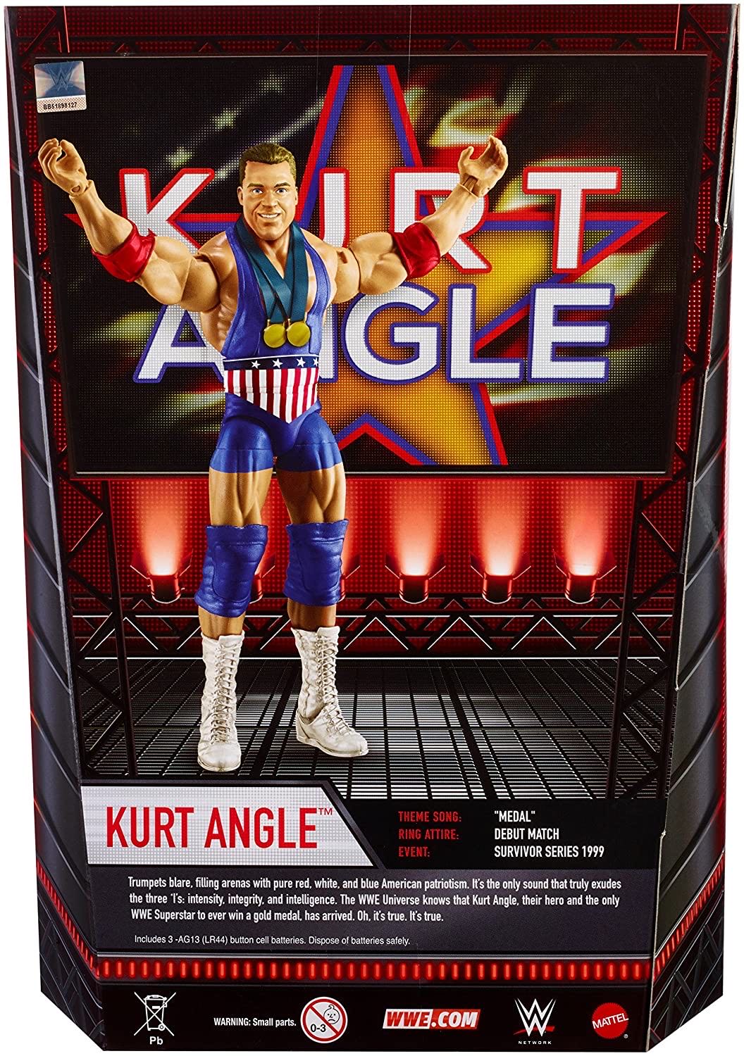Kurt Angle - Mattel Wwe (WWE Entrance Greats) action figure collectible - Main Image 4