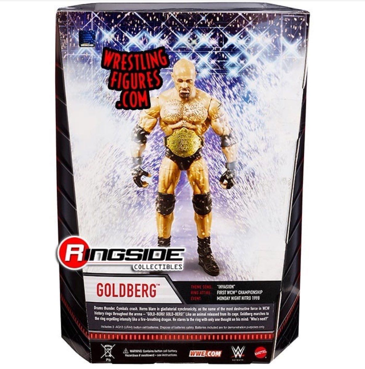 Goldberg Loose Figure - Mattel Wwe (WWE Entrance Greats) action figure collectible - Main Image 4
