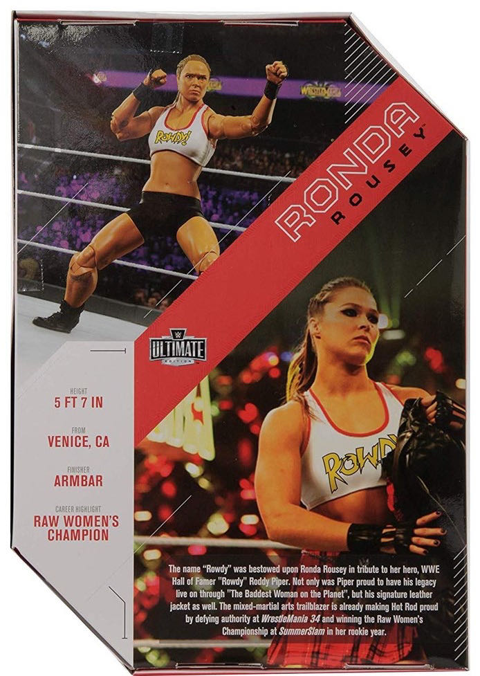 Ronda Rousey - Mattel Wwe (WWE Ultimate Edition Series 1) action figure collectible - Main Image 4